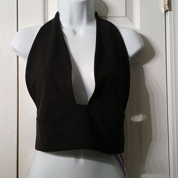 Wild Fable ButterBliss Halter LOW cut top  Sz XXL  NWT - Picture 1 of 5